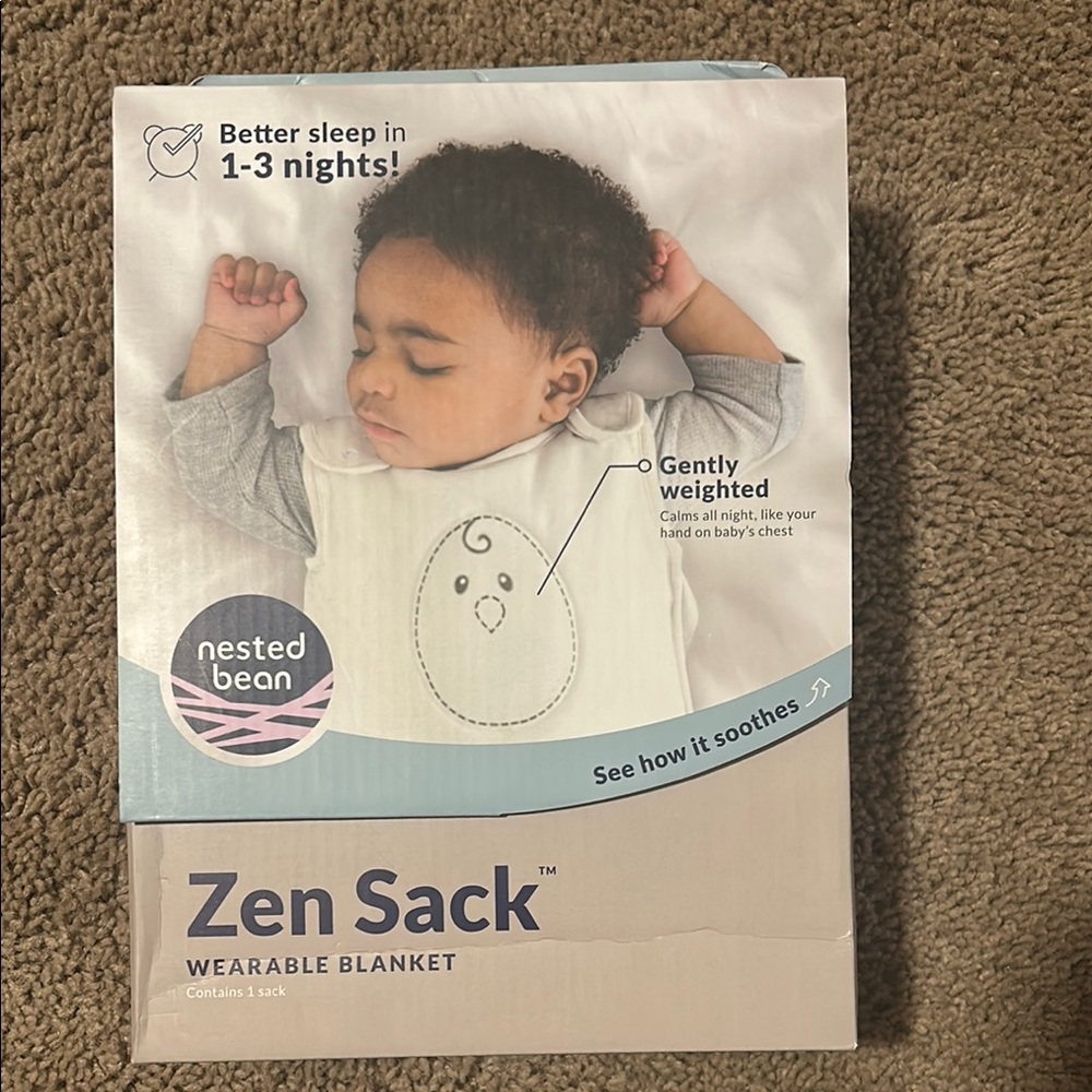 Nested Bean Zen Sack Wearable Blanket